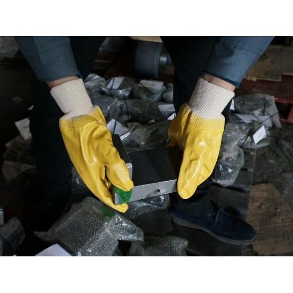 Cotton Liner Oil Resistant Work Gloves