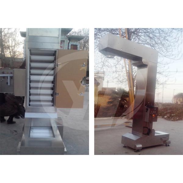 0.75KW Automatic Bucket Elevator Conving Equipment Chain Conveyor