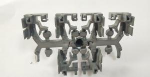 High Press ADC12 Die Casting Components Anodize Bead blasted