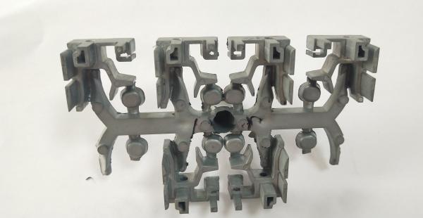 Quality High Press ADC12 Die Casting Components Anodize Bead blasted for sale