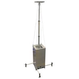 Cube Mobile Light Tower Solar Surveillance Unit With 7m Manual Mast