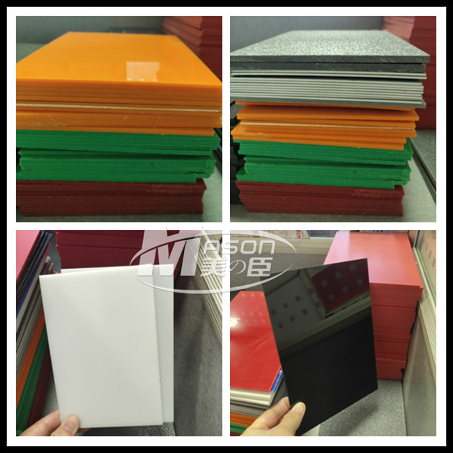 ABS White Plastic Sheeting Hard Plastic Plate Thin Plastic Sheets 8mm