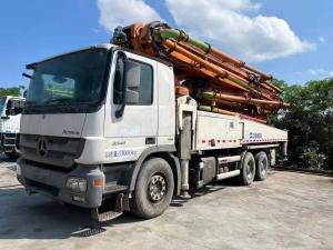 China 2.6mm Vibrating Amplitude 2020 Zoomlion 49m Concrete Pump for Ready Mix Benz Truck wholesale