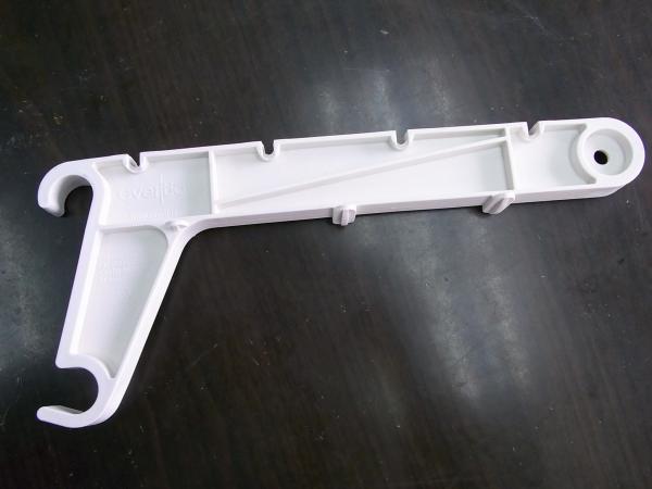 Quality PP Material Plastic Injection Parts Storage Hinge Supporter ISO Quality Control for sale