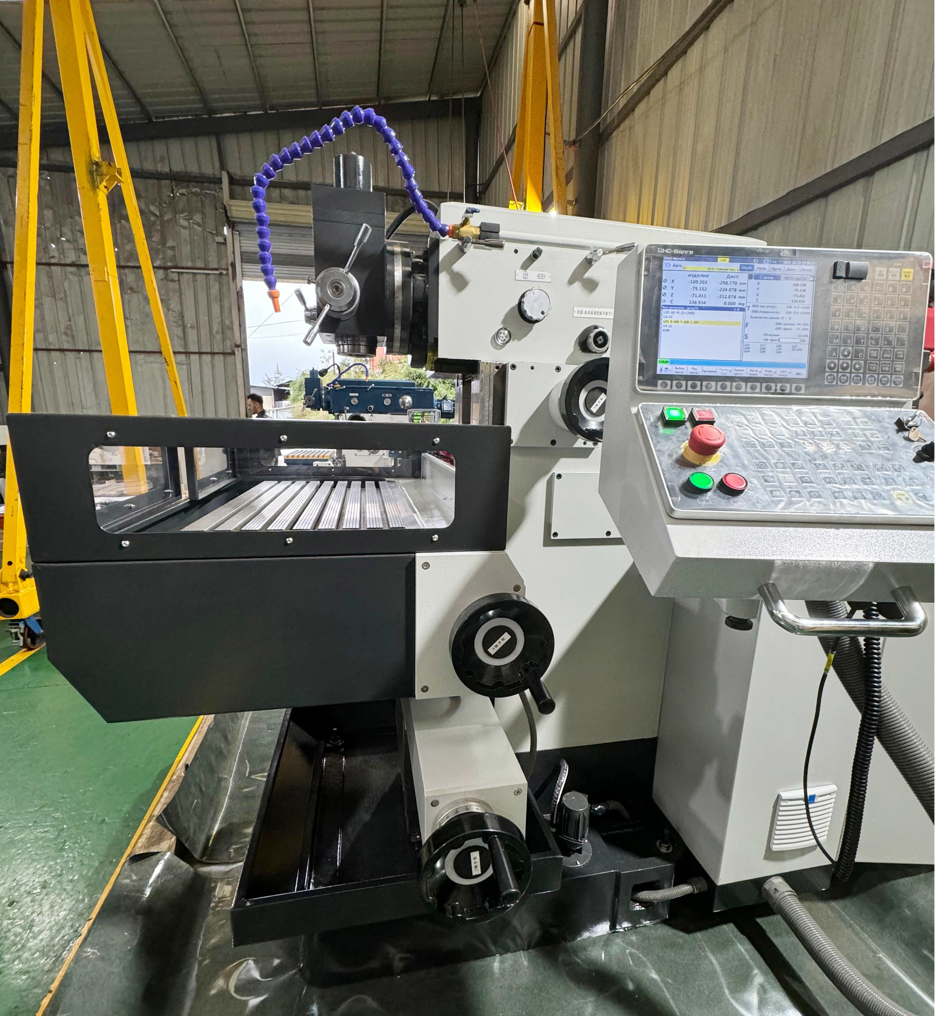 4 Axis Vertical CNC Milling Machine XKH8140A Small Mold Processing CNC Manual Universal Tool Milling Machine