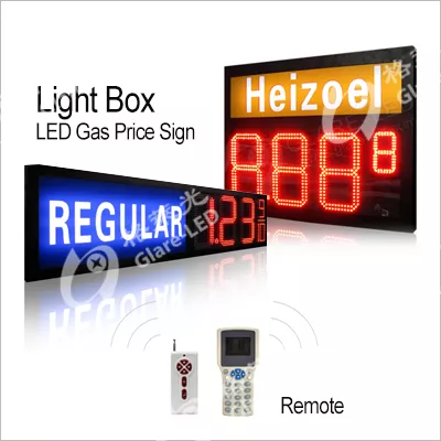 110/230V AC Power Input LED Display for Gas Stations 42 inch 8.889/10 LED Gas Changer