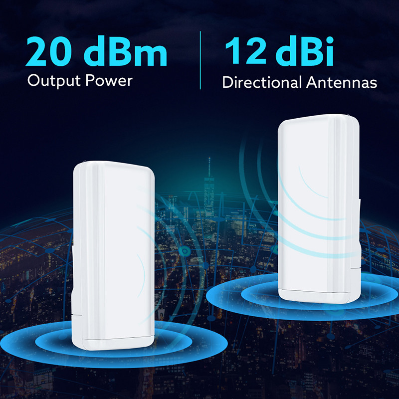 2.4Ghz Wireless Network Bridge 300Mbps Wifi Point To Point Bridge