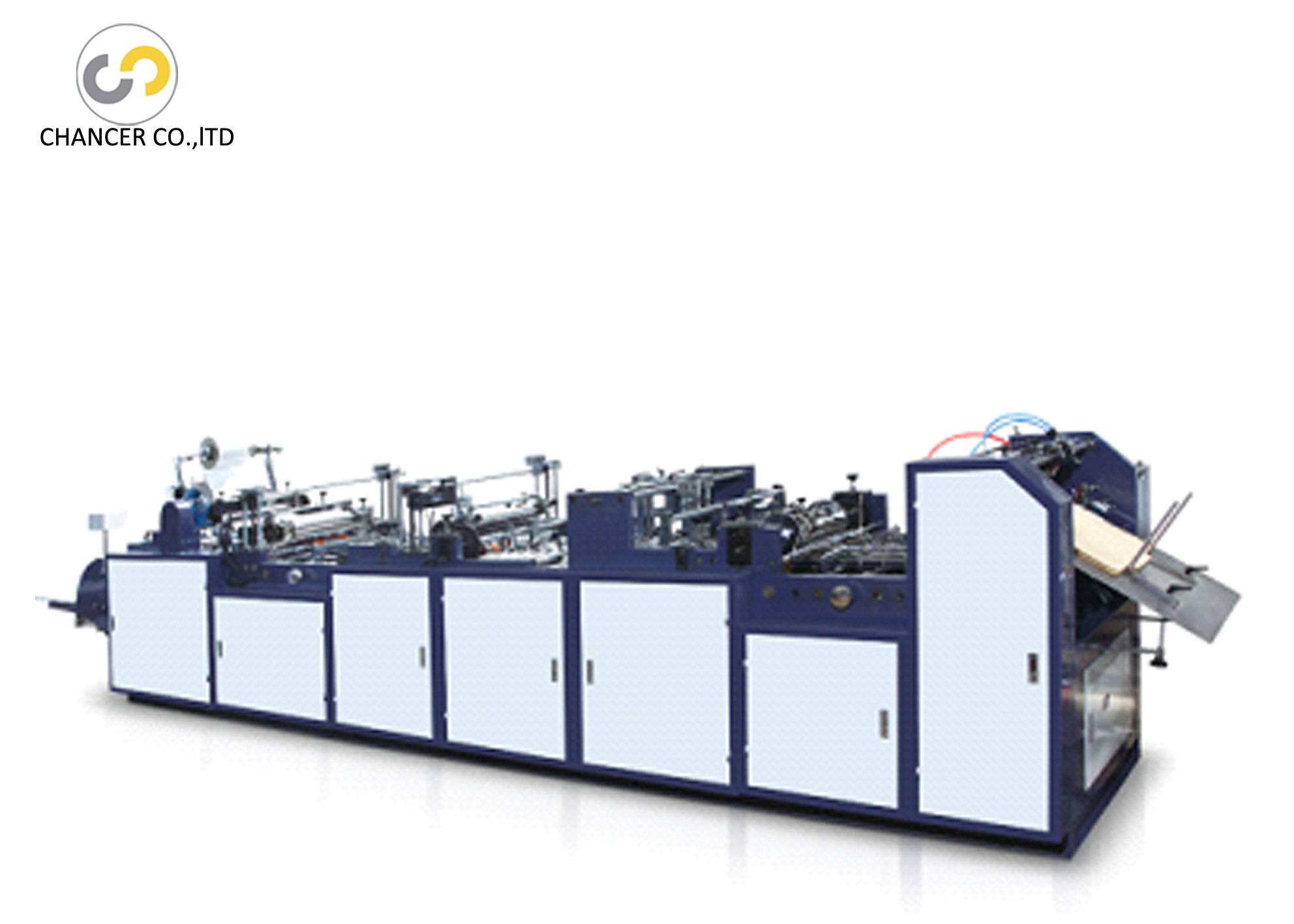 Automatic self seal pocket wallet envelope making machine with peel and seal