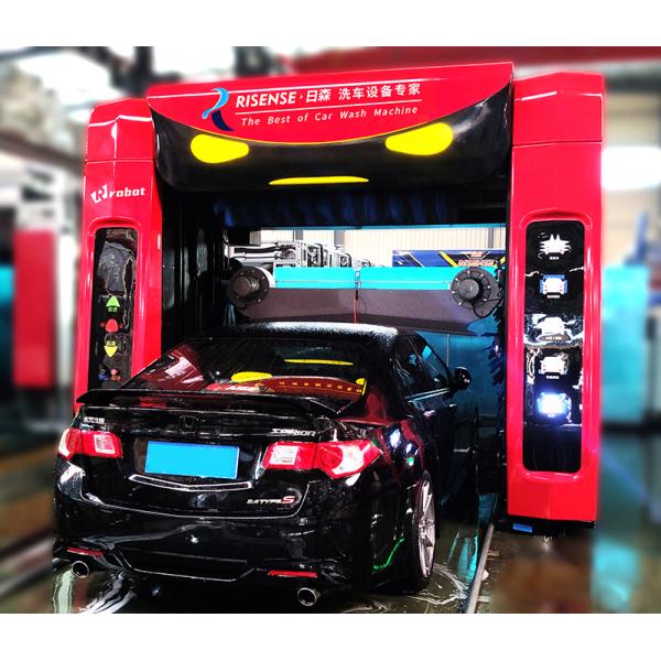 Risense Professional Manufacturer Car Wash Machine Automatic Non Touch with air Dryer and Wheel Brushes
