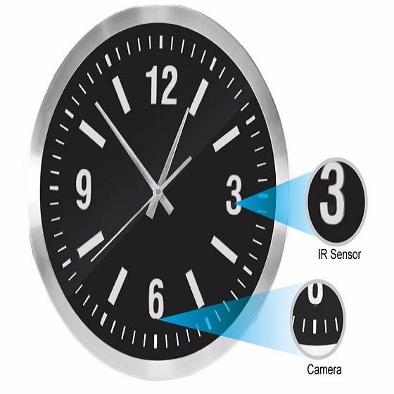 Quality Spy Wall Clock Hidden Camera DVR Nanny Hidden Camera for sale