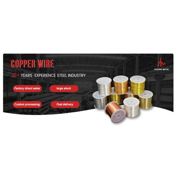 Golden 99.95% Copper Products C1100 C1200 C1020 C5191 Pure Copper Coil