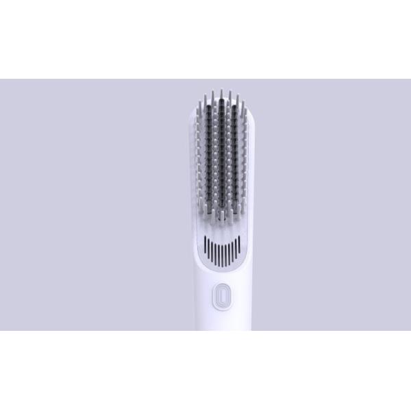 Rechargeable Cordless 3 Temperature Settings Anion Hair Straightener Brush