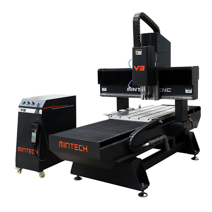 SGS Woodworking CNC Router Machine , 5.5KW Wood CNC Router