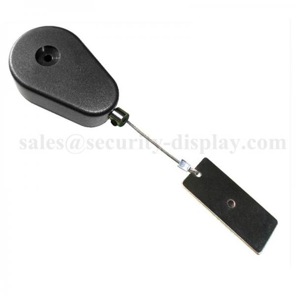 Quality Teardrop Pullbox Anti Theft Tether with Sticky Dog Tag Endfitting for sale