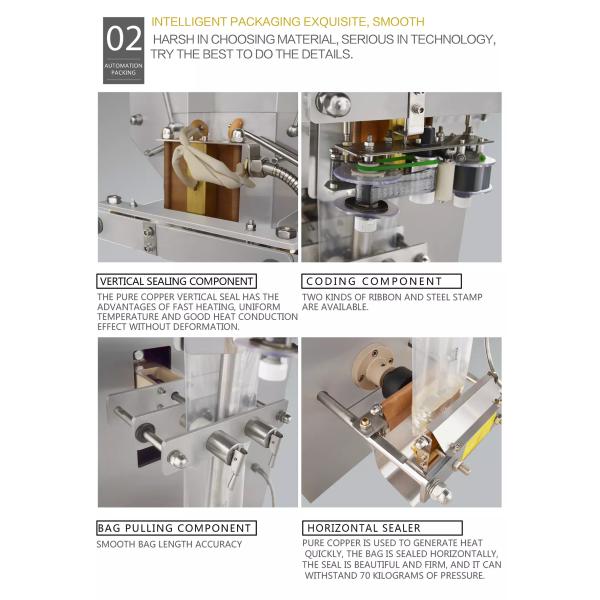 Milk Bean Liquid Sachet Packaging Machine Filling Sealing