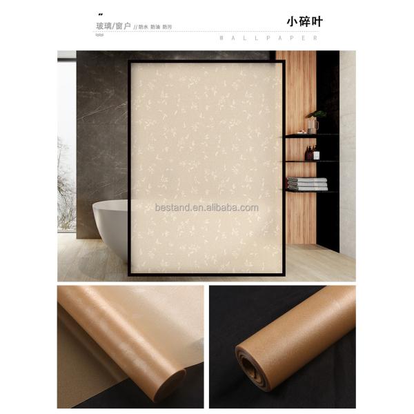 Pet Friendly Static Window Film Frosted PVC Window Clings For Privacy