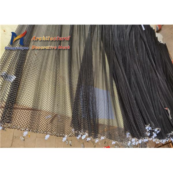 4mm Decorative Metal Mesh Screen Lamp Shade Aluminium Alloy Wire Mesh