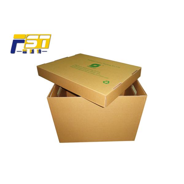 Reverse Colored Tuck Top Corrugated Shipping Boxes Bumping - Proof Multifunctional