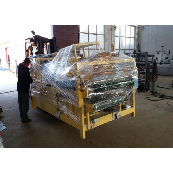 Semi - Auto Carton Box Folder Gluer Machine / Corrugated Box Folder Gluing Machine