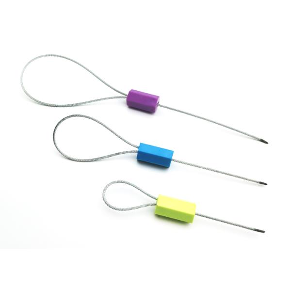 ABS Coated Cable Security Seal with 2.79 KN Tensile Strength and Pull Tight Locking Mechanism for Container Trucks