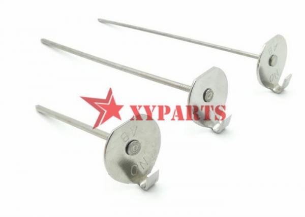 Quality Metal Jacket Lacing Anchors With Speed Clips For Removable Insulation Blankets for sale