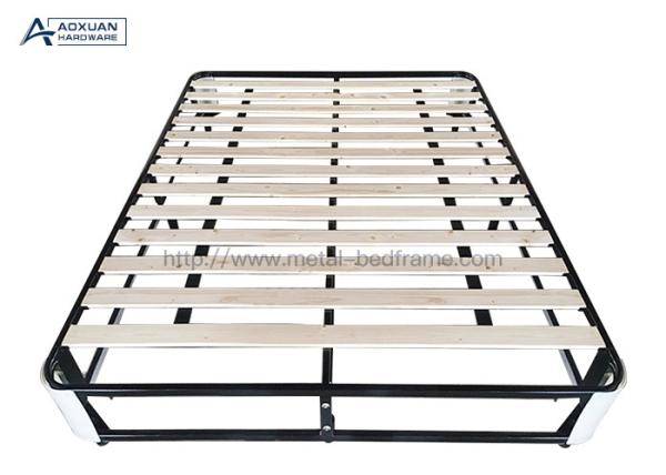 Quality Fabric Cover Bed Box Frame , King Bed Frame Box for sale