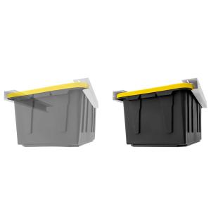 Adjustable Width Container Ceiling Mount Storage Rack for Functional Design Holders