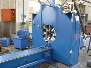 Circle Light Pole Making Machine Circumferential Seam Welding