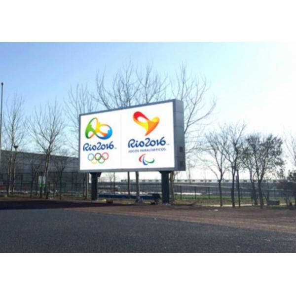 35W Module Outdoor SMD LED Display 1R1G1B Pixel Configuration 1/4 Scan Mode