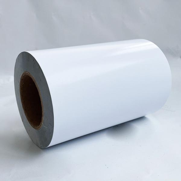 Quality Aluminum Coated Art Paper TG7234 Model Tire Glue Adhesive Label Material for sale