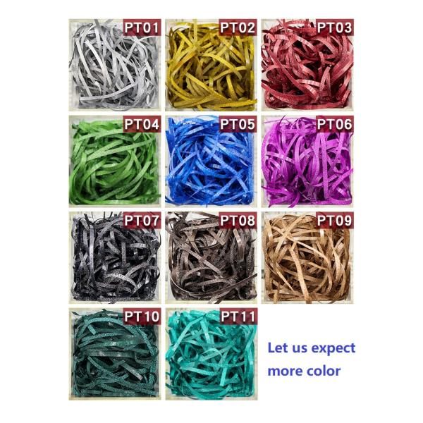 Flashing Shining Raffia Paper Shreds Gift Packing Shredded Packaging Filler