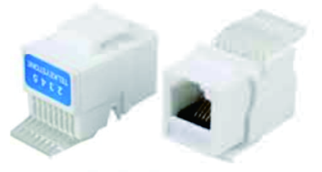 Cat.3 RJ11 (6P4C) Keystone Jack ZC-1117