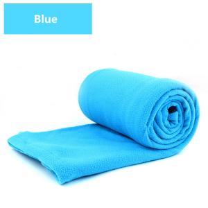 Rectangular Soft Fleece Sleeping Bag Liner Custom Color Acceptable