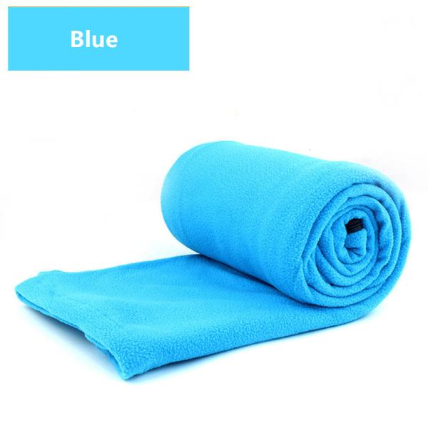 Quality Rectangular Soft Fleece Sleeping Bag Liner Custom Color Acceptable for sale
