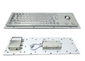 China 64 Keys Panel Mount Industrial Keyboard 20mA For Cabinet Kiosk wholesale