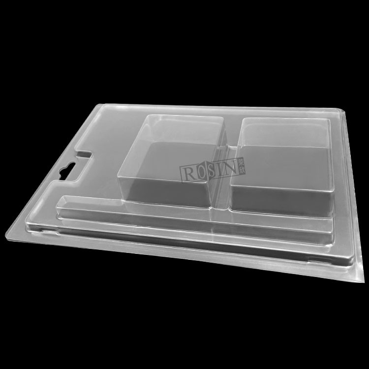Custom Clear Blister Transparent Food Packaging Blister Box Candy Clamshell Blister With Paper Card