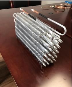China 30mm OD Blast Freezer Fin Tube Evaporator Microchannel For food processing industry wholesale