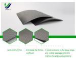 Anti Sliding And Erosion HDPE Textured Geomembrane With Column Point Structure