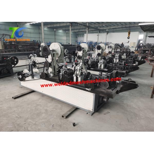 Tianke Prison Wall 2.2mm Barbed Wire Fence Machine 70kg/H