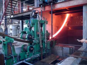 China R8M 5S Continuous Cast Billets , Automatic Straight Ladle Turret wholesale