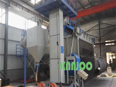 Wire Rod Coil Blastrac Shot Blasting Machine Rust Removal