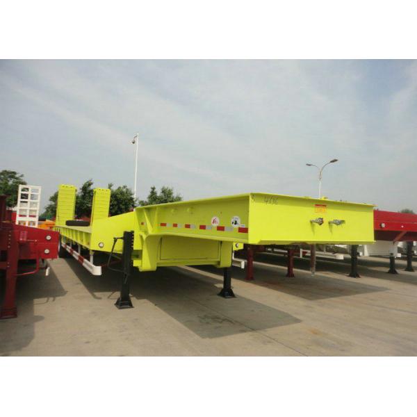 Heavy Duty Gooseneck 4 Axle Lowboy Trailers 80 - 90 ton