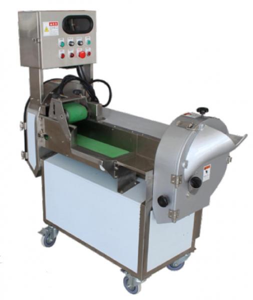 Quality 1000kg/h Multifunction Vegetable Cutting Machine Double Head for sale