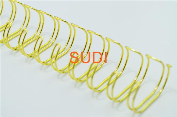 Quality Electroplating 5/8 Inch-1-3/4 Inch Wire O Bindings, Suitable For High-End Notebooks for sale
