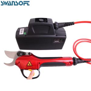 SWANSOFT Electric Pruning Shears With 30mm Diameter Electric Pruner Garden