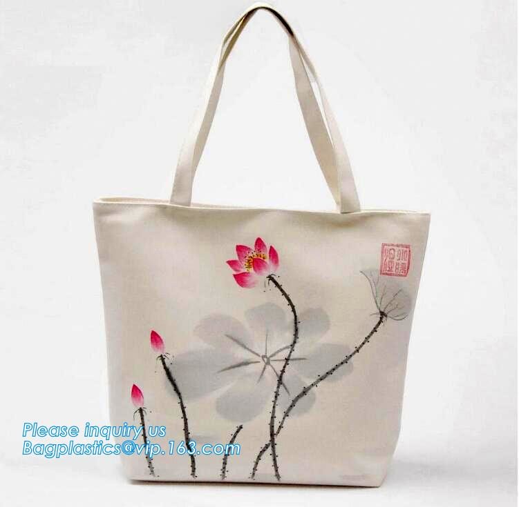 Handmade Canvas Tote Bag ,Leather Handle Canvas Bag,Heavy Canvas Tote Bag,Eco Friendly Shopping Bag Fashion Cheap Cotton