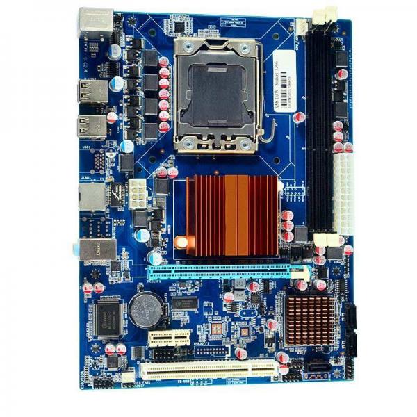 Quality Intel X58 Motherboard 16GB LGA 1366 DDR3 Integrated Supports DDR3 1333 1066 800 Memory for sale