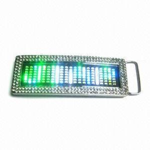 Top quality Scrolling LED message belt buckle