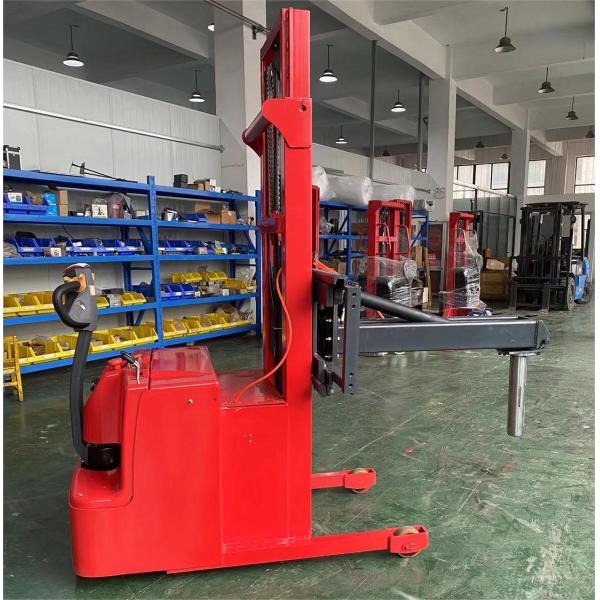 14ft 2204lbs Electric Paper Reel Stacker For Paper Roll Lifting