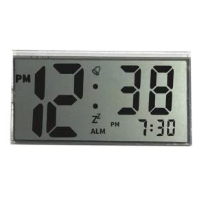 China Monochrome Clock Positive TN Transmissive 7 Segment LCD Display Module wholesale